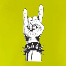 Rock ruka s náramkom