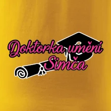 Doktorka umění + jméno
