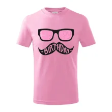 Mustache narozeniny - okuliare