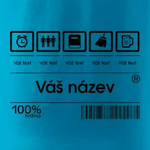 Čárový kód - Vlastní text