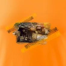 ATV štvorkolka v bahne ATV štvorkolka v bahne
