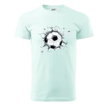 Futbalová lopta v triku Futbalová lopta v triku