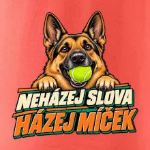 Neházej slova házej míček - vlčák