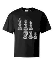 Šachové figúrky kreslené