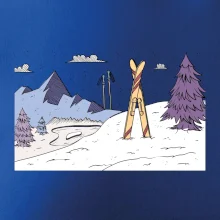 Panoráma lyžovania Panoráma lyžovania