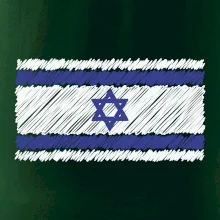Vlajka Izrael kreslená