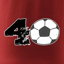 Futbal okrúhle narodeniny 40