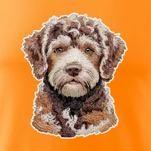 Lagotto romagnolo vyšívaná hlava Lagotto romagnolo vyšívaná hlava