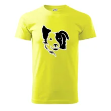 Border kólia obrys hlavy