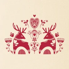 Folklór - dva jelene