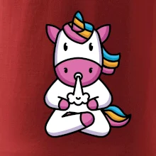 Yoga fučiaci jednorožec