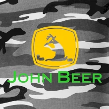 John Beer jeleň s pivom