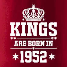 Kings are born in 1952
