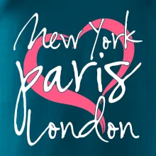 I love NYC Paris London