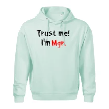 Trust me I´m  Mgr. / Ver mi som Magister.