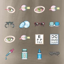Očný lekár ikony