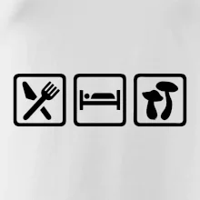 Eat Sleep Hubárčenie Eat Sleep Hubárčenie