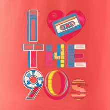 Aj love 90s - srdce a kazeta