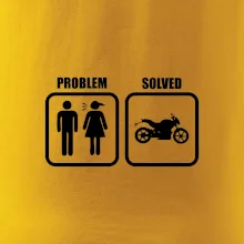 Problém cestná motorka