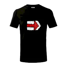 Párová turistická značka  červená