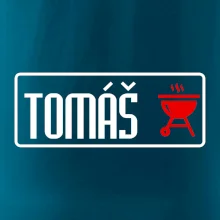 Tričko na grilovanie s vlastným menom