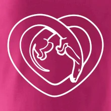 Jazvečík srdca - obrys