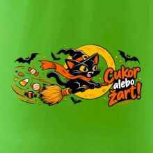 Cukor alebo žart - čierna mačka na metle