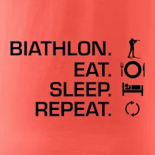 Biathlon Eat Sleep Repeat Biathlon Eat Sleep Repeat