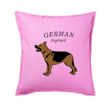 Nemecký ovčiak - hnedý s nápisom