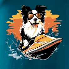 Border Kólia na vodnom skútri