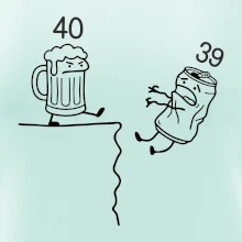 Pivo narodeniny - útes 40 rokov
