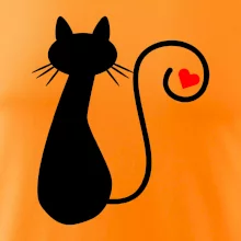 Zamilovaná mačka chvostík Zamilovaná mačka chvostík