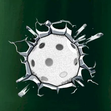 Florbal lopta v triku