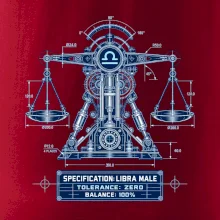 Váhy Engineering of Libra technický motiv
