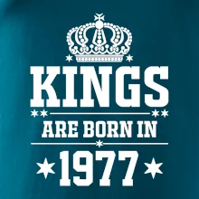 Kings are born in 1977 Kings are born in 1977