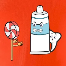 Lízátko pasta zuby Lízátko pasta zuby