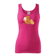 Kapybara so zmrzlinou