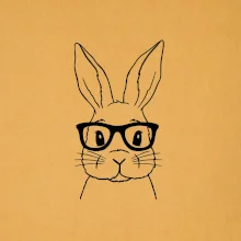 Králik s okuliarmi