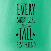 Every short girl needs a tall best friend
