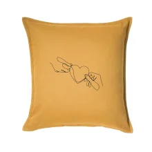 Dve ruky a srdce jedným ťahom