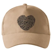 Odtlačok prsta srdce