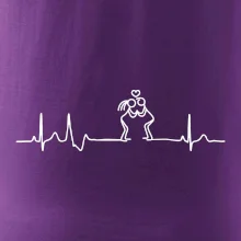 EKG zamilovaný pár