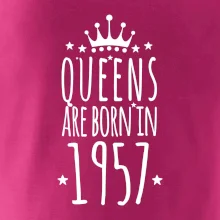 Queens are born in 1957