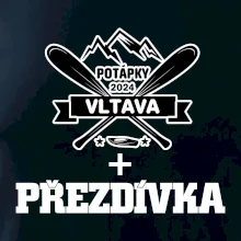 K vode - pádla hory (vlastný nápis)