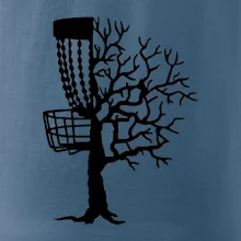 Disc golf pozor strom Disc golf pozor strom