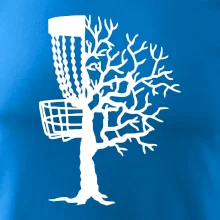 Disc golf pozor strom