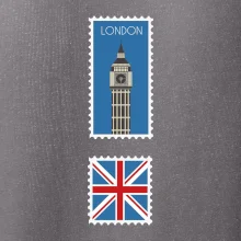 Londýn známka farebná