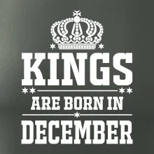 Kings are born in December