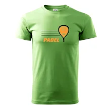 Padel - oranžová raketa