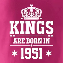 Kings are born in 1951